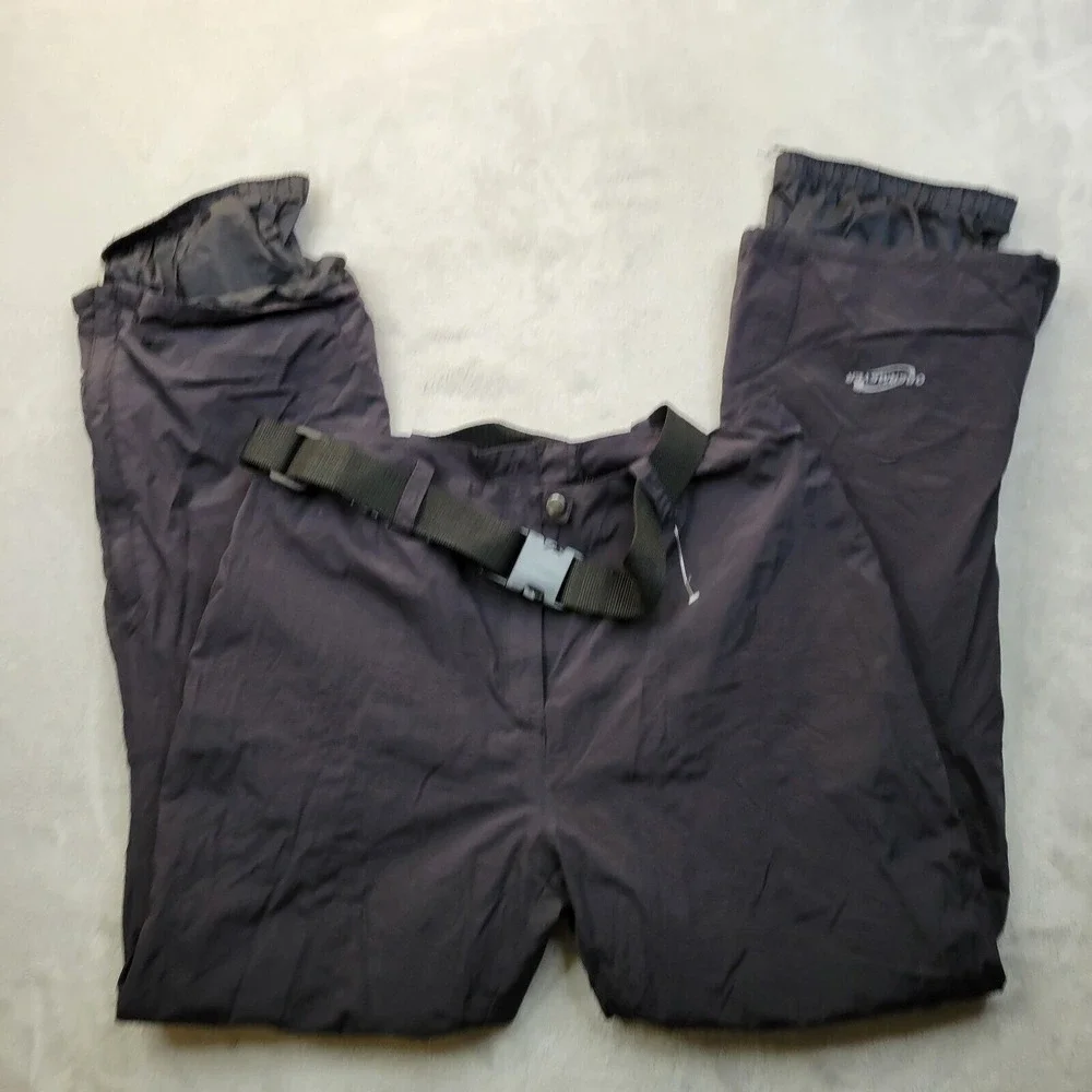 Obermeyer Ski Pants Womens 10 Snow‎ Winter Cargo Windbreaker Parachute Pipe EWS